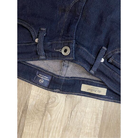 AG Adriano Goldschmied The Ballad Slim Boot Blue Jeans Size 24R, MSRP $235 - Picture 5 of 11